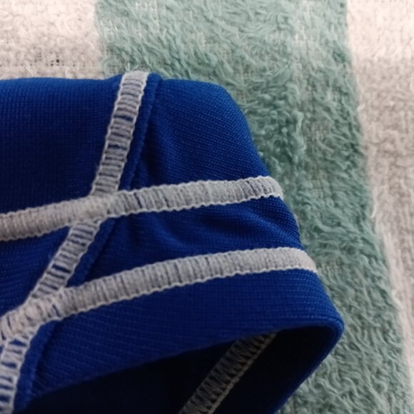 (*) VINTAGE 1" TYR SWIM BRIEF NAVY, KOREAN SIZE "90" (34"-36") (Pre-Owned) - Picture 8 of 8